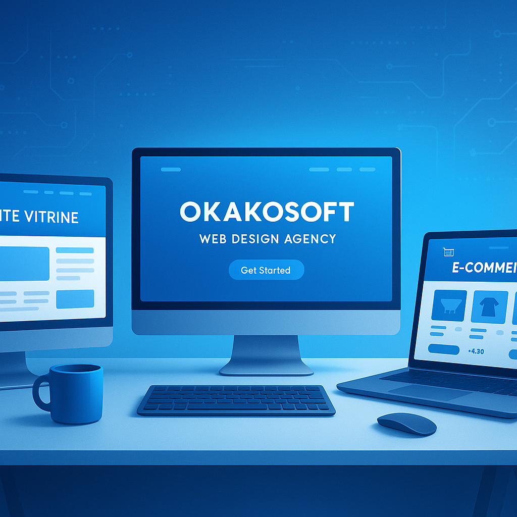 Sites web vitrine, actualité & e-commerce