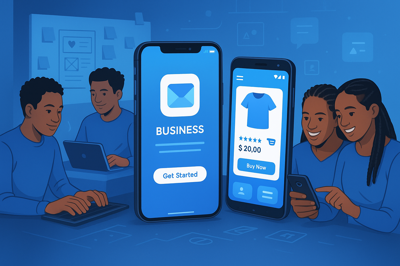 Applications mobiles iOS & Android